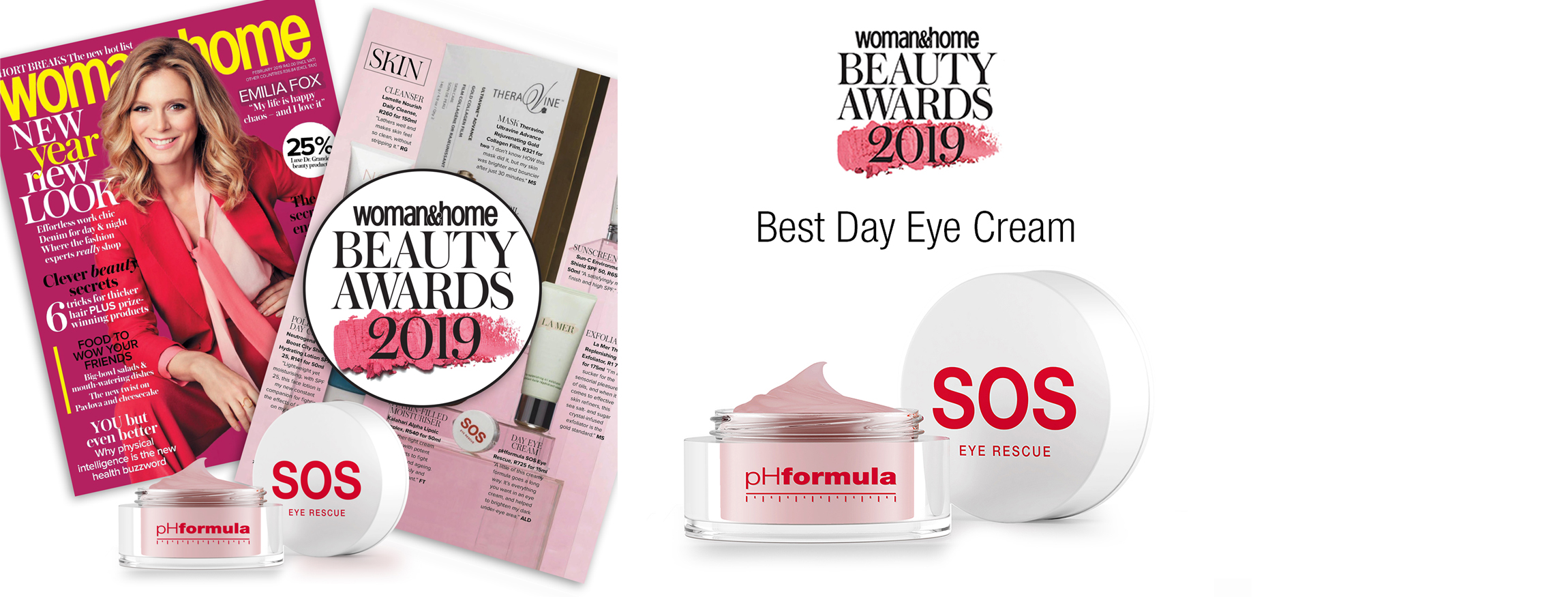 SOS eye rescue awarded Best Day Cream Beauty Award 2019